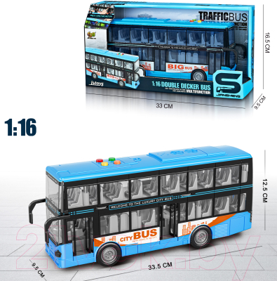 Автобус игрушечный Jiansheng JS123