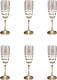 Набор бокалов Glasstar Line Gold LNK224-1687-3 (6шт) - 
