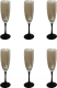 Набор бокалов Glasstar Мед & Black Leg 3 RNHKB-1687-3 (6шт) - 