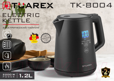 Электрочайник Tuarex TK-8004 (черный)