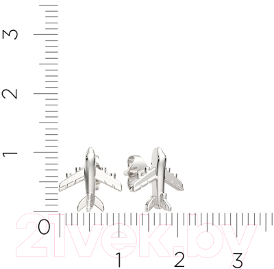 Изображение товара Серьги из серебра ZORKA 0300348.ZZ