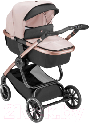 Детская универсальная коляска Cam Avant 2 в 1 / ART968-T584+ART805T-V95S (розовый/черный)