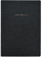 Записная книжка Lorex Stay Curious Stylish Collection / LXNBB6-NP3 (96л, черный) - 