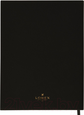 Ежедневник Lorex Elegance Stylish Collection / LXDRA5-ESC3 (80л, черный)