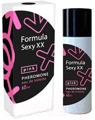 Туалетная вода с феромонами Delta Parfum Formula Sexy XX Pink (60мл)