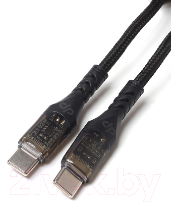 Кабель Digitalpart TC-350T USB-C to USB-C (черный)