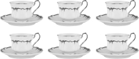 Набор для чая/кофе Lenardi Argento 666-399 (12пр) - 