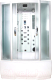 Душевая кабина Водный мир ВМ-8828 150x85 (белый/матовое стекло) - 