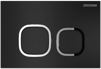Кнопка для инсталляции Grossman Cosmo 700.K31.02.210.210 (черный матовый) - 