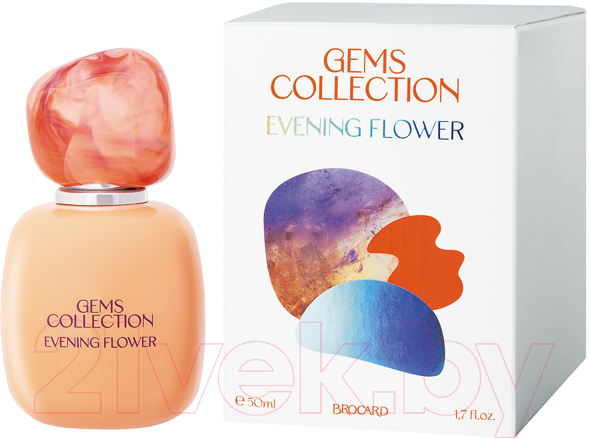 Туалетная вода Brocard Gems Collection Evening Flower (50мл) — фото 2