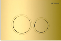 Кнопка для инсталляции Grossman Cosmo 700.K31.01.300.300 (золото глянцевое) - 