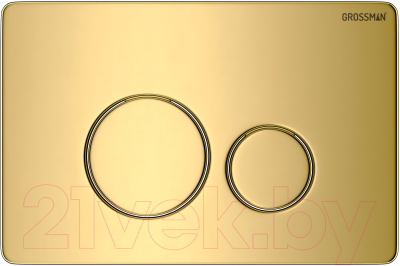 Кнопка для инсталляции Grossman Style 700.K31.05.30M.30M (золото глянцевое)