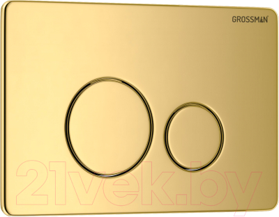 Кнопка для инсталляции Grossman Style 700.K31.05.30M.30M (золото глянцевое)
