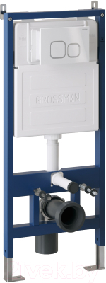 Кнопка для инсталляции Grossman Cosmo 700.K31.02.000.000 (белый глянцевый)