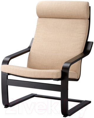 Кресло мягкое Ikea Поэнг 393.027.99