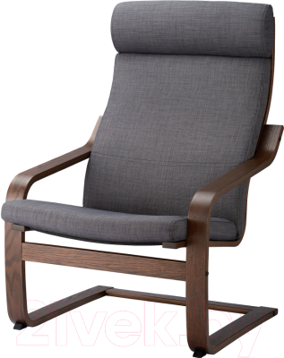 Кресло мягкое Ikea Поэнг 493.028.07