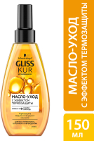 

Масло для волос Gliss Kur, Термозащита для всех типов волос в спрее