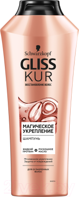 Шампунь для волос Gliss Kur Магическое укрепление для ослабленных волос (400мл)