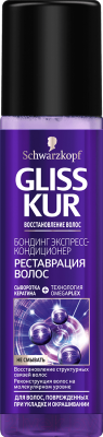 

Кондиционер-спрей для волос Gliss Kur, Реставрация волос для поврежденных при укладке и окрашивании