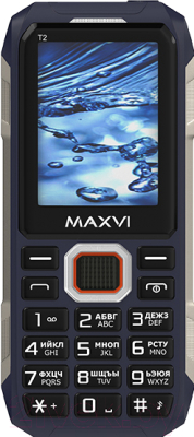 Мобильный телефон Maxvi T2 (синий)