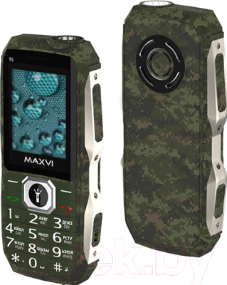 Мобильный телефон Maxvi T5 (милитари)
