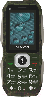 Мобильный телефон Maxvi T5 (милитари)