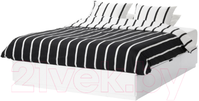 

Двуспальная кровать Ikea, Нордли 203.613.88