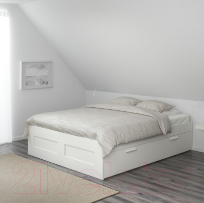 Двуспальная кровать Ikea Бримнэс 092.107.39