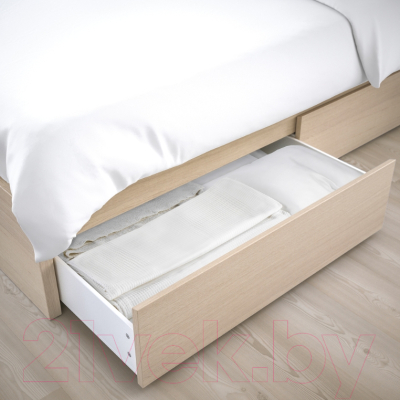 Двуспальная кровать Ikea Мальм 092.109.37