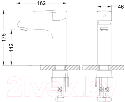 Смеситель LEMARK Поинт LM0306C