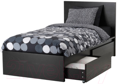 

Односпальная кровать Ikea, Мальм 092.109.80