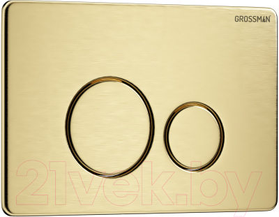 Кнопка для инсталляции Grossman Style 700.K31.05.32M.32M (золотистый сатин)