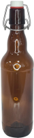 Набор бутылок ВСЗ 500мл с бугельной пробкой (16шт, коричневый) - 