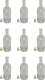Набор бутылок ВСЗ Виски лайт 750мл с пробкой (9шт) - 