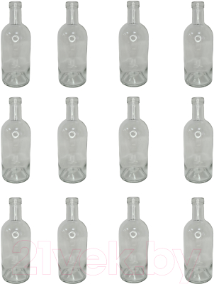 Набор бутылок ВСЗ Виски лайт 500мл с пробкой (12шт)