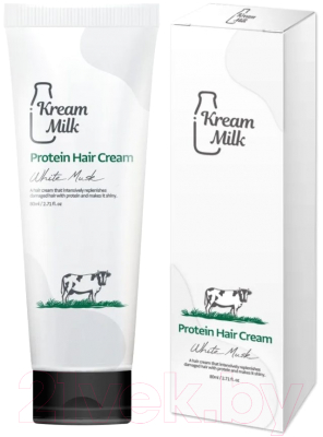 Крем для волос Kream Milk Protein Hair Cream White Musk (80мл)