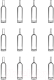 Набор бутылок ВСЗ Персей 500мл с пробкой (12шт) - 