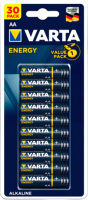 Комплект батареек Varta Energy LR6 AA (30шт) - 