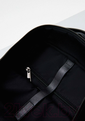 Рюкзак George Kini Gk.Men Leather Backpack (черный)