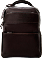 Рюкзак George Kini Gk.Men Leather Backpack (темно-коричневый) - 