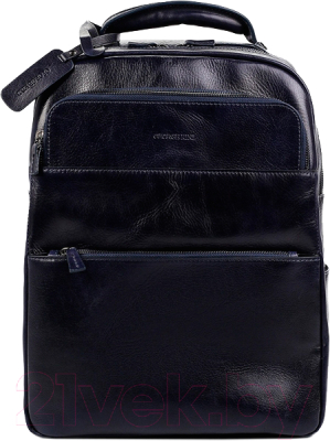 Рюкзак George Kini Gk.Men Leather Backpack (синий)