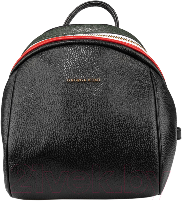 Рюкзак George Kini Gk.Tricolor Backpack (черный/красный)
