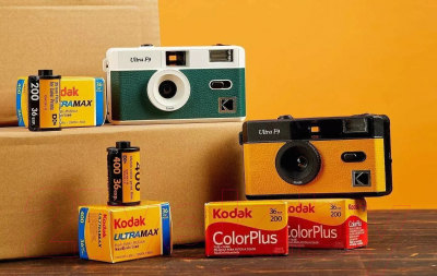 Компактный фотоаппарат Kodak Ultra F9 Film Camera / DA00252 (Dark Night Green)