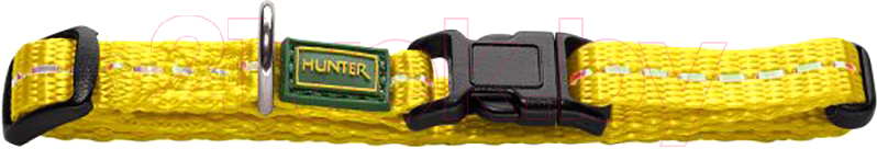 Ошейник HUNTER Collar Tripoli VB / 65537 (30-45/ M, желтый светоотражающий)