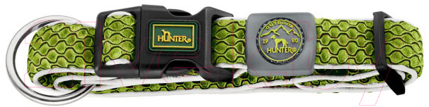Ошейник HUNTER Collar Hilo VP Mesh Limette / 66611 (45-70/XL, лайм)
