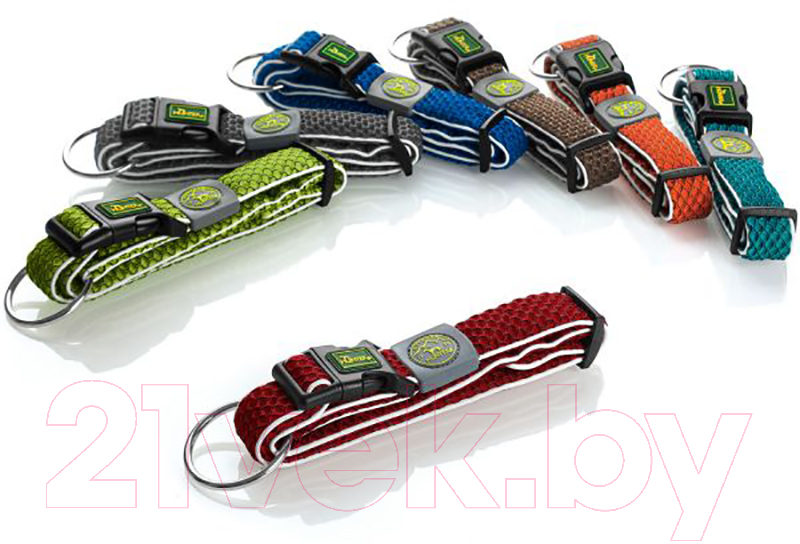 Ошейник HUNTER Collar Hilo VP / 66670 (40-60/ L-XL, коричневый) — фото 2