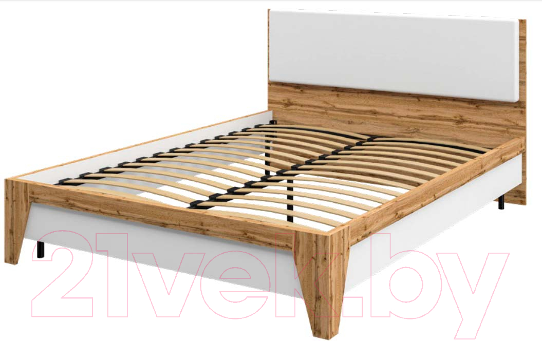 Двуспальная кровать Мебель-Неман Сканди МН-036-20 (1)