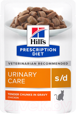 Влажный корм для кошек Hill's Prescription Diet s/d / 607296 (85г)