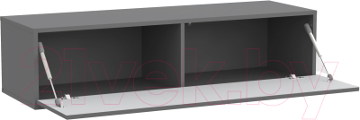 Шкаф навесной НК Мебель Point тип-35 / 71778723 (серый графит)