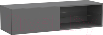 Шкаф навесной НК Мебель Point тип-36 / 71778728 (серый графит)